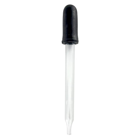 Dropper Medicine with 4" Straight Glass Pipette and 1ml bulb 1 Gross (144 each)