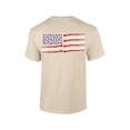 thumbnail image 1 of Droppin Drake Southern Apparel American Duck Flag Mens Short Sleeve T-shirt Graphic Tee, 1 of 4