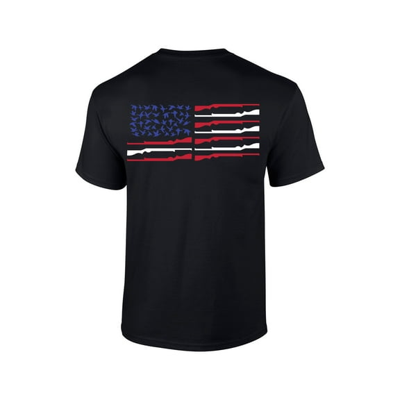 Droppin Drake Southern Apparel American Duck Flag Mens Short Sleeve T-shirt Graphic Tee