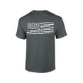 thumbnail image 1 of Droppin Drake Southern Apparel Duck Flag Mens Short Sleeve T-shirt Graphic Tee-Charcoal-4xl, 1 of 4
