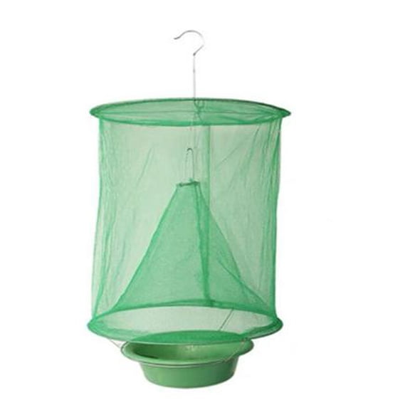 Dropship 1Pc/2Pcs/4Pcs/6Pcs Fly Catcher Killer Pest Control Reusable Hanging Flytrap Cage Net Traps Garden Hanging Flycatcher