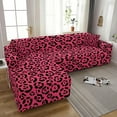 thumbnail image 1 of Dropship Leopard Print Slip-Resistant Combination L Shape Couch Cover Stretch Sofa Covers For Living Room Washable Slipcovers, 1 of 5