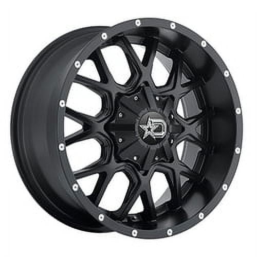 Dropstars 645B Satin Black Milled 18