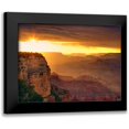 thumbnail image 1 of Drost, David 24x19 Black Modern Framed Museum Art Print Titled - Canyon View IX, 1 of 5