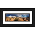 thumbnail image 1 of Drost, David 32x12 Black Ornate Wood Framed with Double Matting Museum Art Print Titled - Lake Canyon View IV, 1 of 4