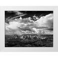 thumbnail image 1 of Drost, David 32x25 White Modern Wood Framed Museum Art Print Titled - BandW Desert View IV, 1 of 4