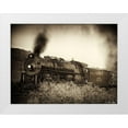 thumbnail image 1 of Drost, David 32x25 White Modern Wood Framed Museum Art Print Titled - Train Arrival I, 1 of 4