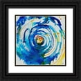 thumbnail image 1 of Drotar, Rikki 26x26 Black Ornate Wood Framed with Double Matting Museum Art Print Titled - Ring Pop I, 1 of 4