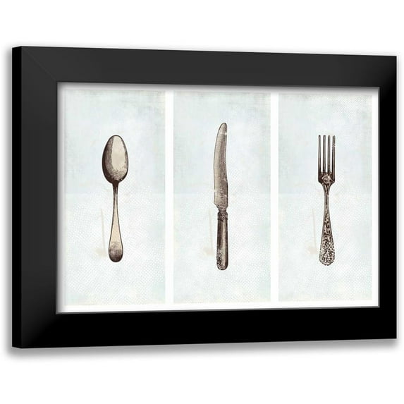 Drotz, Dallas 14x11 Black Modern Framed Museum Art Print Titled - Flatware