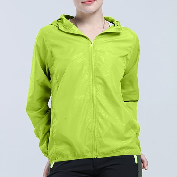 Drovellove Plus Size Men's and Women's Windproof Jacket - Lightweight Packable Raincoat with Adjustable Hood, UPF 50+ Sun Protection, Breathable Quick-Dry Shell for Hiking, Camping, Fishing, Travel