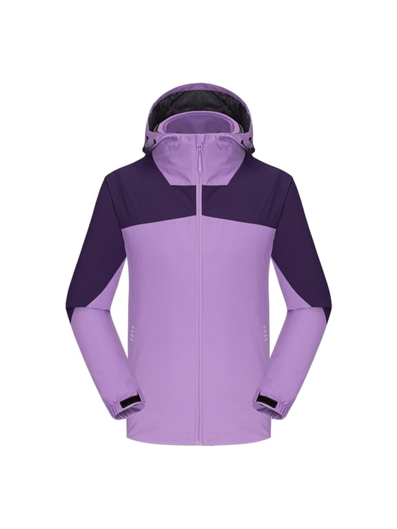 Plus Size Women's 3-in-1 Detachable Outdoor Mountaineering Jacket with Inner Layer – Water Resistant Ski Shell for Cold Weather Hiking, Snow Sports, Travel, Camping