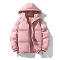 thumbnail image 1 of Drovellove Plus Size Women's Zip Up Hooded Parka Jacket with Pockets | Long Sleeve Fleece Lined Casual Coat for Winter, Cozy Lounge Essential for Home Relaxation or Everyday Errands, 1 of 3