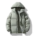 thumbnail image 1 of Drovellove Plus Size Women's Zip Up Hooded Parka Jacket with Pockets | Long Sleeve Fleece Lined Casual Coat for Winter, Cozy Lounge Essential for Home Relaxation or Everyday Errands, 1 of 3