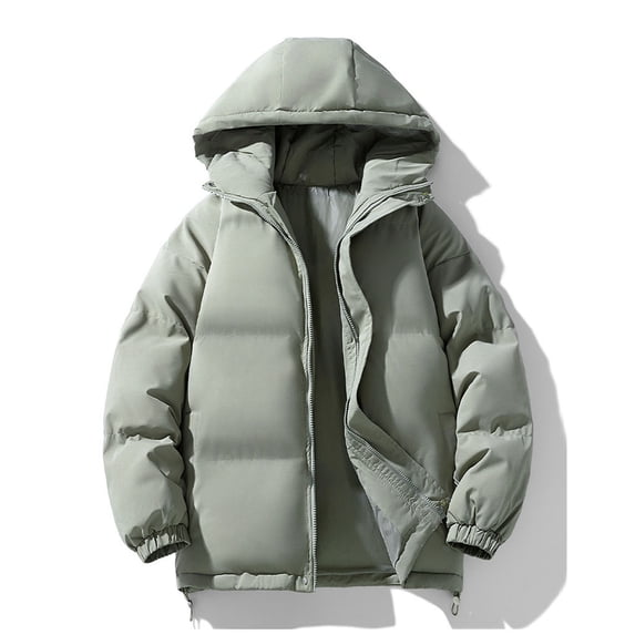 Drovellove Plus Size Women's Zip Up Hooded Parka Jacket with Pockets | Long Sleeve Fleece Lined Casual Coat for Winter, Cozy Lounge Essential for Home Relaxation or Everyday Errands