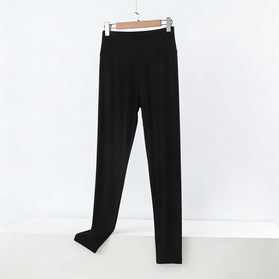 Drovellove Women's Checkered Plaid Long Pajama Pants - Cropped Pants Elastic Waist Casual Lounge Pants for Home or Relaxed Days