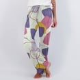 thumbnail image 1 of Drovellove Women's Printed Casual Pajama Pants - Cropped Pants Straight Leg Drawstring Elastic Waist Loose Comfy Trousers with Pockets for Lounging or Outdoor Activities, 1 of 7