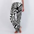 thumbnail image 1 of Drovellove Women's Printed Pajama Pants – Straight Leg Drawstring Elastic Waist Loose Comfy Trousers with Pockets for Lounging or Outdoor Activities, 1 of 7