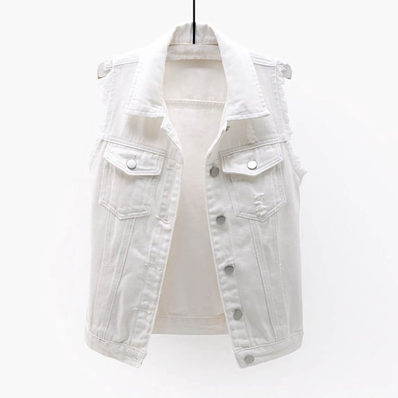 Drovellove Women's Sleeveless Long Vest Jacket | Solid Casual Fit Outerwear for Spring & Fall