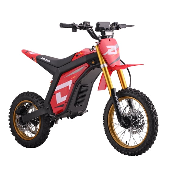 Droyd Berzerker Electric Dirt Bike for Kids 13+, Teens & Adults – 3000W Peak Motor, 48V 30Ah LFP Battery, 42 MPH Max Speed, 50 Mile Range, Hydraulic Brakes, Adjustable Suspension, Off-Road