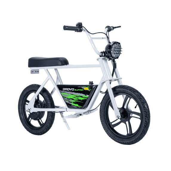 Droyd Blipper Electric Mini Bike - 250W for Teens 13+ | Safe Ride for Young Riders