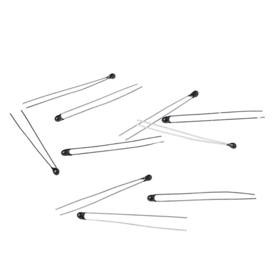 Drrntien 100pcs NTC Thermistor Resistor Kit Accurate Temperature Thermistor Better Temperature-Sensing Devices Thermistors