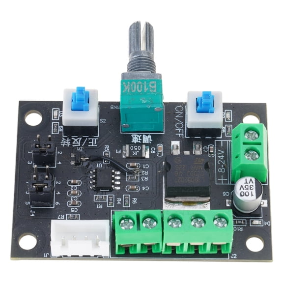 Drrntien 12V-24V PWM Controller Part Stepper Motor Pulse Signal Generator Module Stepping