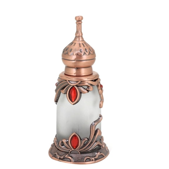 Drrntien 15ml Vintage Essential Oil Perfumes Empty Bottle Storage Bottles Vintage Empty Artificial Multicolor Refillable Jars