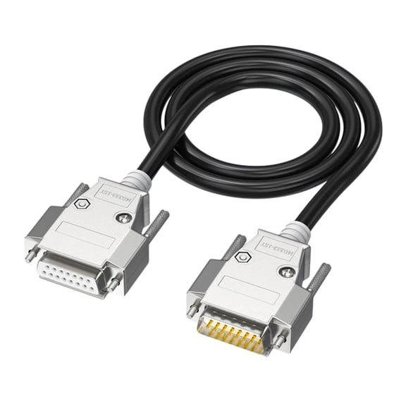Drrntien 26AWG High Speed Data Transfer Cord DB15 Data Cable 15Pin 3U Pin Connectors Wire