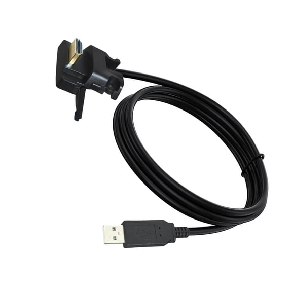 Drrntien 2M USB A Male HDTV Angled Data Cable For IPP3320 IPP350 ISS250 POS Machine