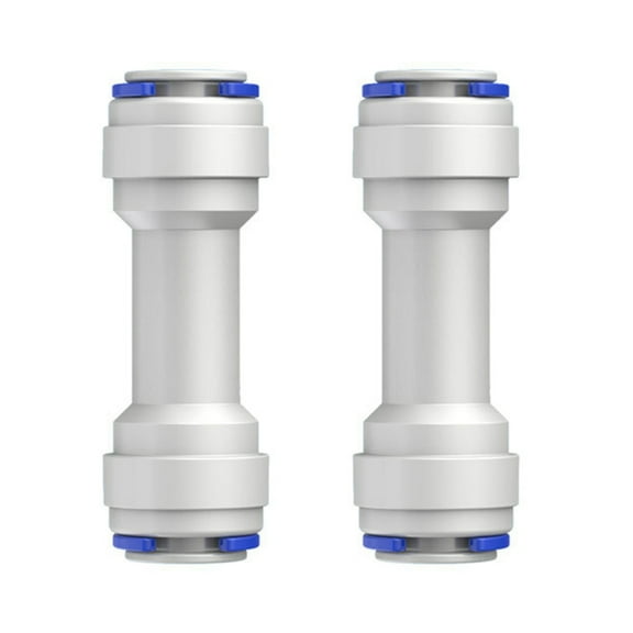 Drrntien 2Pcs 3/8inch Push to Connect Check Valves Straight Quick Connect Check Valves for Water Reverse Osmosis System Enduring