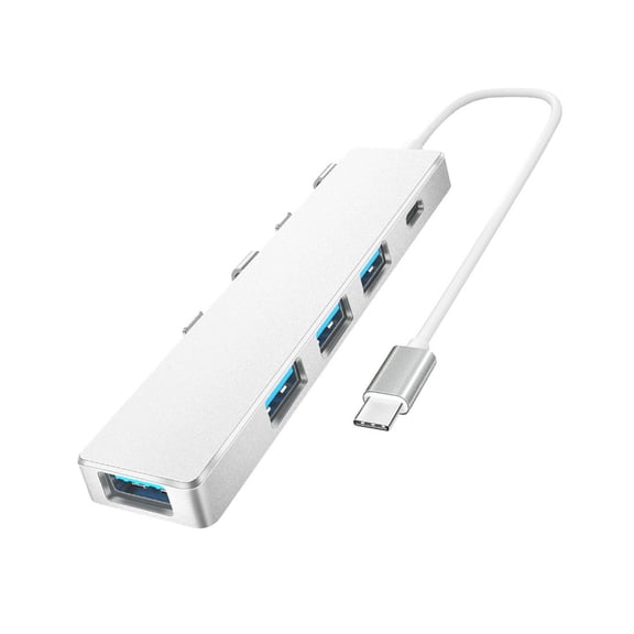 Drrntien 4-In-1 Hub USB3.0 2.0 Type-C 5Gbps Portable Hub Docking Station Multifunctional