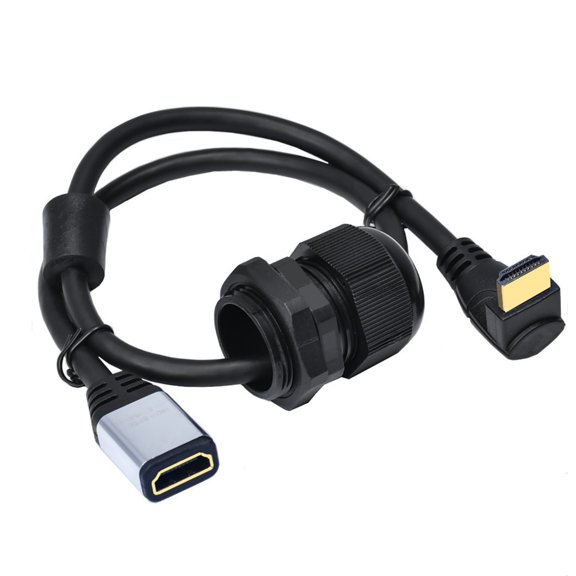Drrntien 4K Video Extension Cable Waterproof and Easy Installs For 4K60hz Displays Video