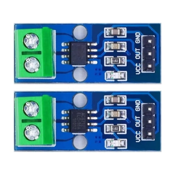Drrntien 5A/20A/30A Current Sensors Detectors Module Hall Effect Technology NonInvasive Measurement for Microcontrollers Projects