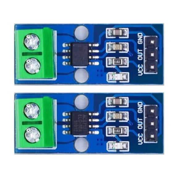 Drrntien 5A/20A/30A Current Sensors Detectors Module Hall Effect Technology NonInvasive Measurement for Microcontrollers Projects