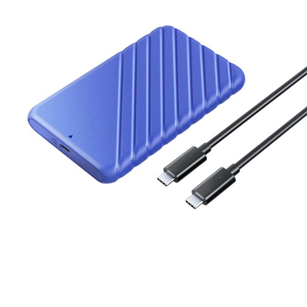 Drrntien 5Gbps 2.5inch USB3.0 Hard Drive Enclosure External Hard Drive Case Portable