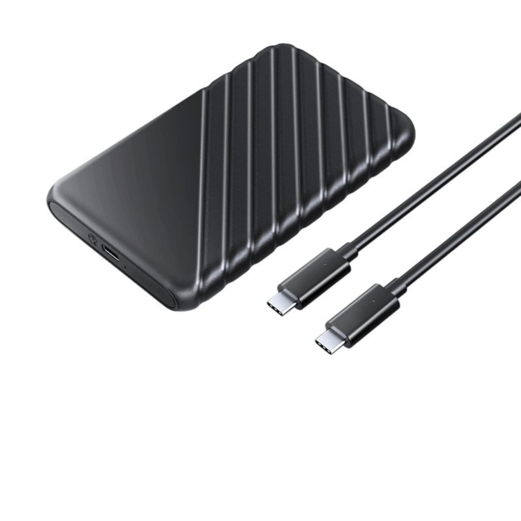 Drrntien 5Gbps 2.5inch USB3.0 Hard Drive Enclosure External Hard Drive Case Portable