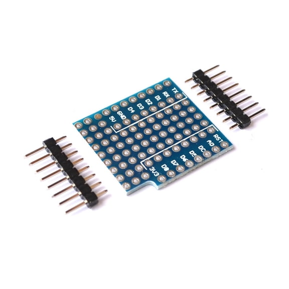 Drrntien 5Pcs Breadboard Expansion Shield Pin Battery Prototyping Testing Wifi