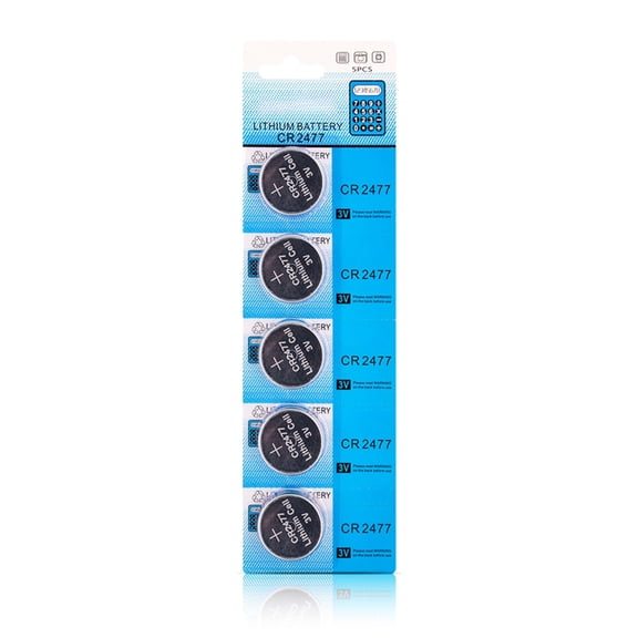 Drrntien 5pcs/10pcs CR2477 Button Batteries 3V Lithium Batteries For Electronics Such As Toy And Calculators CR2477 Batteries