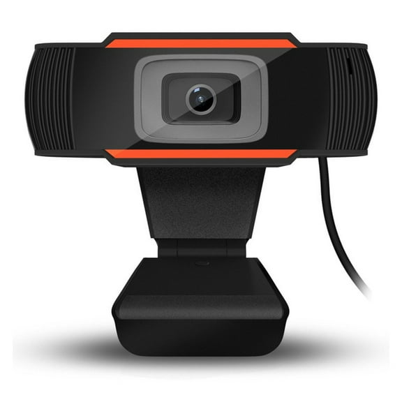 Drrntien 720P Webcam Built-in Mic 180RotatableComputer Web Camera USB Plug and for Play for Live Streaming Recording Gaming