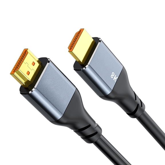 Drrntien 8K HDTV 2.1 Cable 60Hz Video Connection HDTV to HDTV 2.1 Cord for TV Computer Projectors 48Gbps Speed Connection Cable