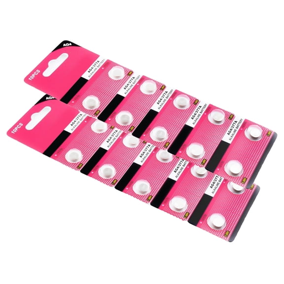 Drrntien AG4 LR626 377A Watch Battery Button Coin Cell Battery for Daily Use Power Supply