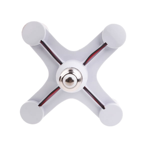 Drrntien Adjustable Light Socket Splitter, E26/E27 Base Converter, Wide Application