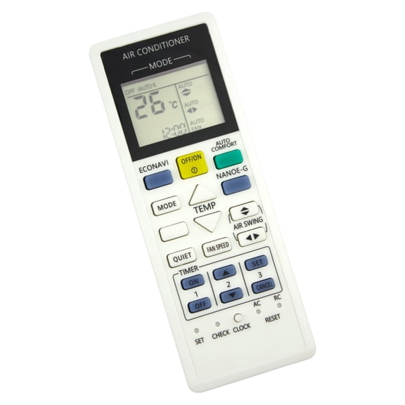Drrntien Advanced IR Remote Control for CS-E15MKR CS-E21PKR CS-E28MKJ Air Conditioners 10m Distance Wide Application