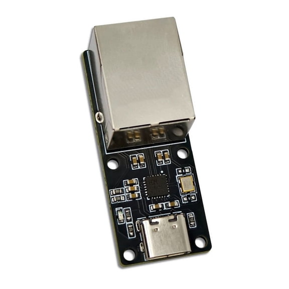 Drrntien CH397A USB To RJ45 Adapters Board 100Mbps Fast Ethernet Connection Driver Preinstalled Metal Housing