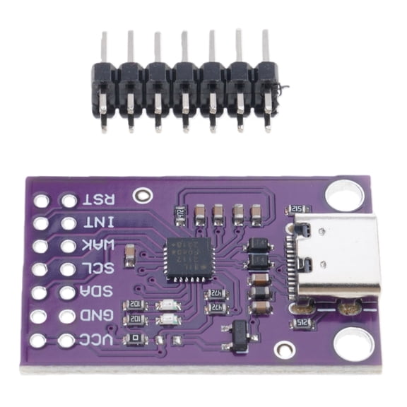 Drrntien CP2112 USB to I2C Conversion Communication Module Type C Easy Installation