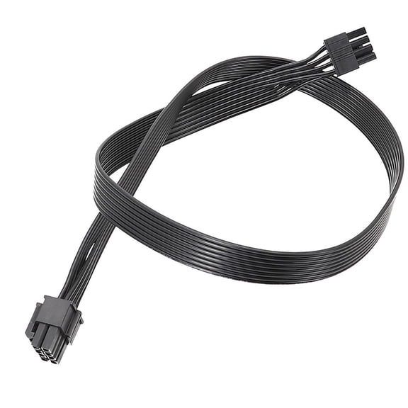 Drrntien CPU 8Pin 4+4Pin Power Socket Cable For M12II Modulars Cord 8Pins Extension