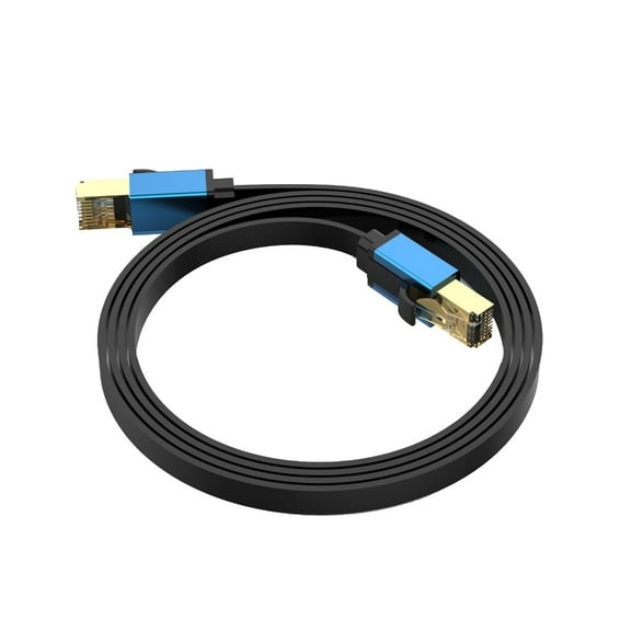 Drrntien Cat8 Ethernet Cable Heavy Duty 26AWG 40Gbps 2000Mhz RJ45 Connector Cat8 LAN Networking Cable for Gaming PC Router