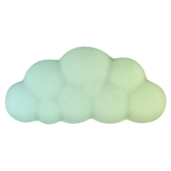 Drrntien Cloud Wrist Rest Mouse Pad: Non-Slip Base, Rainbow GradientDesign, Memory Foam Silicone Pain Relief for Gaming Mousepad