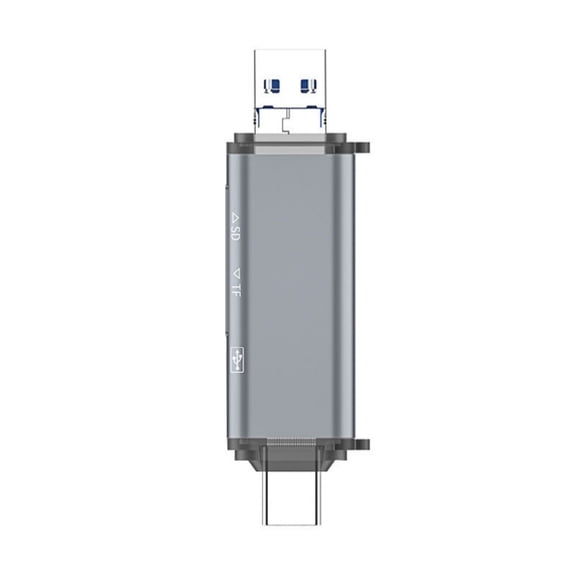 Drrntien Compactly USB3.0Card Reader Memory Card Reader For Seamlessly 480MB/s Data Transfer for TFlash Card Phone Connecting