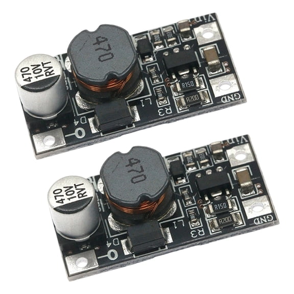 Drrntien Double Output 24V To 12V 5V Stepping Down Converters Size High Conversion Efficiency
